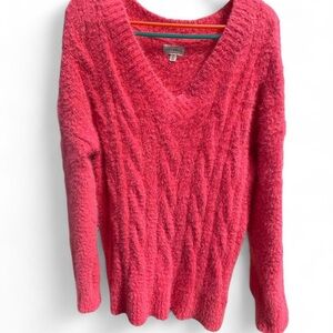Lucky Brand Fuzzy Cable Sweater